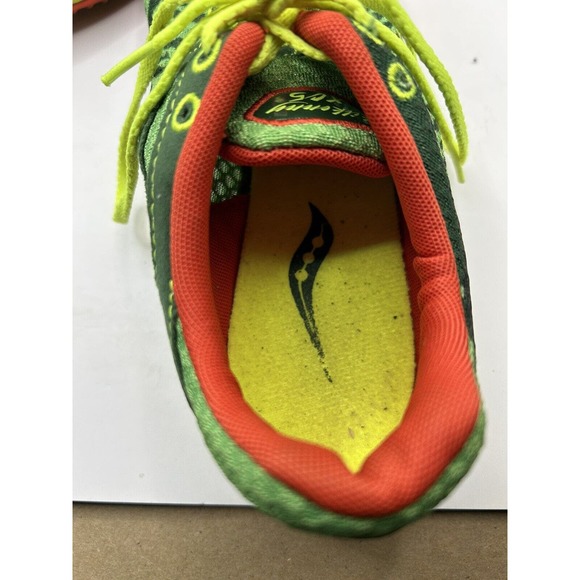 Saucony Mens Kilkenny Xc 5 Green Low Top Track Field Spikes Size 8 Sports Men - Picture 7 of 8